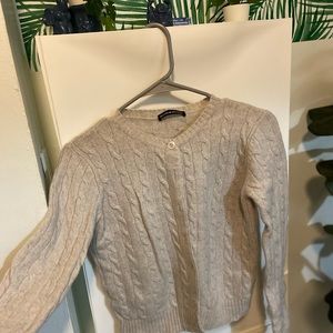 Brandy Melville cable knit cardigan